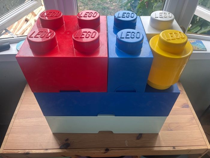 LEGO storage boxes