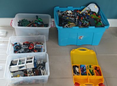 Lego Mix (clear boxes not included)