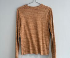 Pre Owned Primark Ribbed Long Sleeve Top
