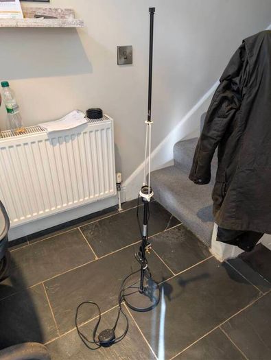 two IKEA floor lamps