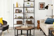 New 4 or 5 Tier Ladder Shelf Unit Bookcase Wall Rack - FREE P&amp;P