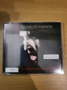 Marilyn Manson Heart Shaped Glasses Numbered Limited Edition Promo CD Single