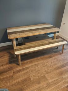 Kitchen Table, bench & 4 chairs