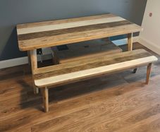 Kitchen Table, bench & 4 chairs