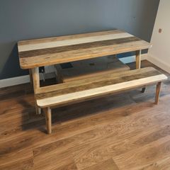 Kitchen Table, bench & 4 chairs