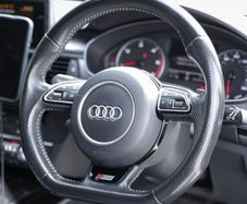 Audi Competition Flat Button Multi Function Steering Wheel..../////.... AUDI A6 C7 Quattro Piano Black Interior Trim.....////.... Audi Super Sport Sline Fully Electrical Seats Door Cards.