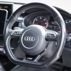Audi Competition Flat Button Multi Function Steering Wheel..../////.... AUDI A6 C7 Quattro Piano Black Interior Trim.....////.... Audi Super Sport Sline Fully Electrical Seats Door Cards.