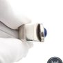 Signed Chunky Sterling Silver Lapis Lazuli Ring Image 8