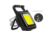 Mini LED Flashlight Work Light Portable Pocket Flashlight Keychains USB Rechargeable For Outdoor Camping Small Light Corkscrew