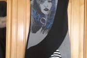 Funky sleeveless long top, size 150cm 32"