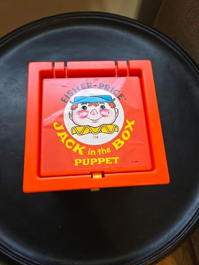 Vintage Fisher Price Jack in the box