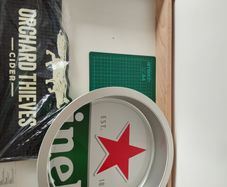 Heineken Tray + Orchard Thieves Bar Mat (New)