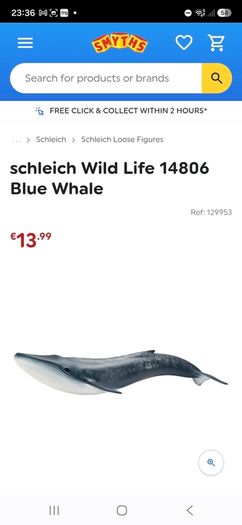 schleich Wild Life 14806 Blue Whale