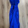 Women cocktail midi dress - Blue cobalt - One Size - Like new Image 2