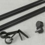 New Expandable Curtain Pole Umbra Matte Black (91-168 cm) Image 3