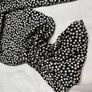 Off the Shoulder Black and white Polkadot To Image 3