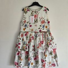 8years, With Tags NEW Villalobos Floral Tiered Girls Dress
