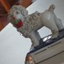 Vintage pair of 19th century small  Staffordshire poodles porcelain figures Image 3