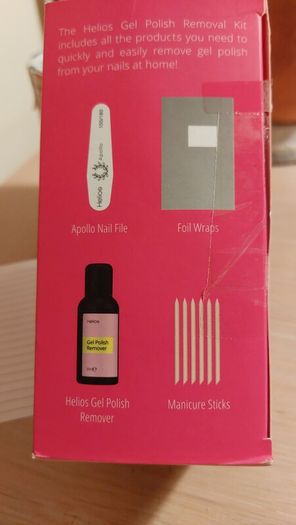 Gel nail removal kit
