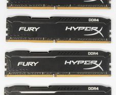 Kingston HyperX Fury 32GB DDR4 RAM Kit 4 x 8GB | 2133MHz CL14 | Desktop Memory