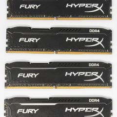 Kingston HyperX Fury 32GB DDR4 RAM Kit 4 x 8GB | 2133MHz CL14 | Desktop Memory