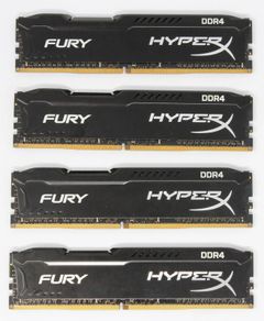 Kingston HyperX Fury 32GB DDR4 RAM Kit 4 x 8GB | 2133MHz CL14 | Desktop Memory