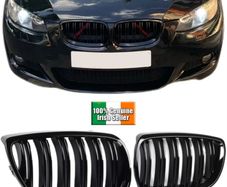 E92 Gloss Black Front Kidney Grill Grille for BMW E92 E93 M3 Pre LCI 2006-2009