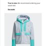 Adidas Terrex Sherpa Hooded Fleece Jacket Size M (uk12-14) Image 4
