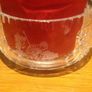 Crystal bowl with golfer engraved on side. Image 3