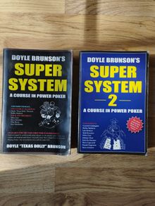 Doyle Brunson's Super System 1 & 2 Book Bundle: Essential Poker Strategy Guides