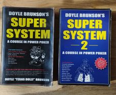 Doyle Brunson's Super System 1 & 2 Book Bundle: Essential Poker Strategy Guides