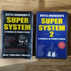 Doyle Brunson's Super System 1 & 2 Book Bundle: Essential Poker Strategy Guides