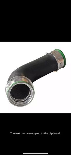 7H0145708E For VW Transporter MK V 1.9TDi 2003-2009 Intercooler Pipe Turbo Hose