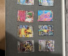 Damaged pokemon cards