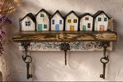 Handcrafted wooden key holders!