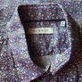 Buggatti Mens Purple Ditzy Floral Long Sleeve Cotton Shirt L 41-42 In Chest Image 7