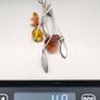 925 Silver & Natural Baltic Amber Pendant Image 8