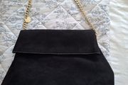 karen Millen suede bag