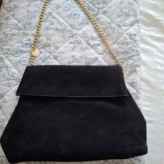 karen Millen suede bag