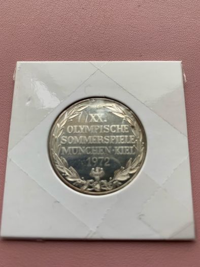 Silver Olympic Commemorative Medal 1972