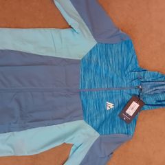 Montirex neon blue track windbreaker