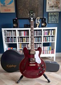 Epiphone Noel Gallagher Riviera (with upgrades)