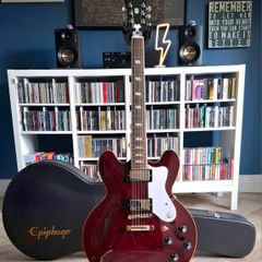 Epiphone Noel Gallagher Riviera (with upgrades)