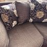 Brown sofa with armchair Image 4