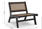 MS Maya Cane Accent Chair