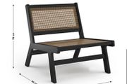 MS Maya Cane Accent Chair