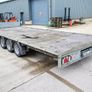 20ft x 8ft tri axle flat bed trailer Image 4