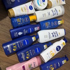 Brand new Nivea and DOVE body and skincare new full size