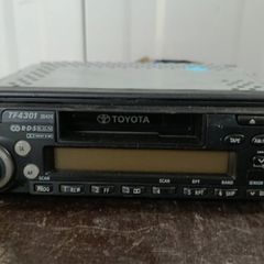 Toyota Starlet, Celica & Others Fujitsu Ten TF 4301 Single DIN Radio Headunit with Cassette Player