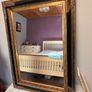 Large ornate antique mirror 28x38 Image 4